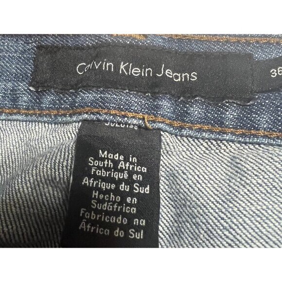 Calvin Klein Jeans 36 Bootcut Medium Wash Straight Leg Women's - Picture 5 of 11